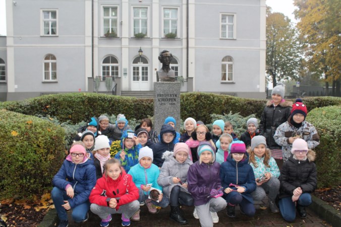 Klasy III a i III d w Ośrodku Chopinowskim w Szafarni